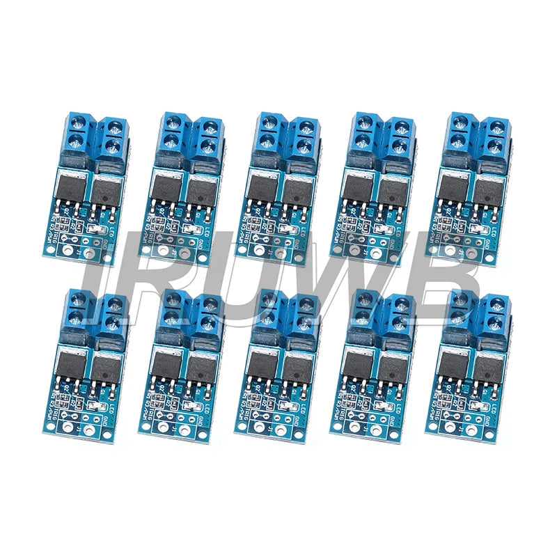 15A 400W MOSFET Trigger Switch Drive Module PWM Regulator Control Panel DC 5V-36V Electronic Switch Control Board for arduino