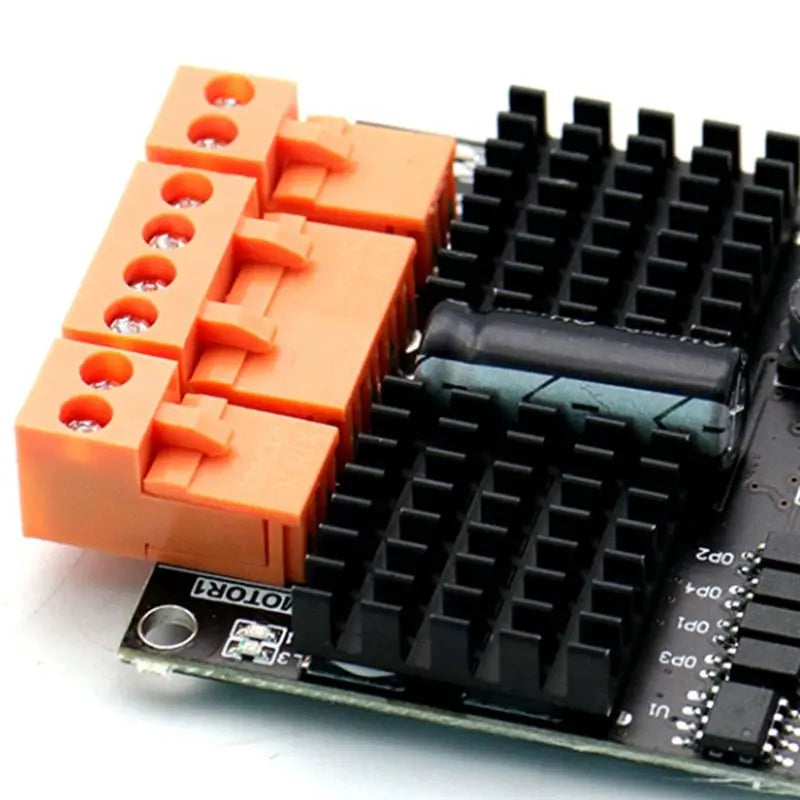 B-Best-Selling-12V/24V 12A Dual Channel DC Brushed Motor Driver Module H-Bridge PWM Surpass L298N BTS7960 10A