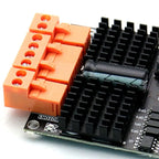 B-Best-Selling-12V/24V 12A Dual Channel DC Brushed Motor Driver Module H-Bridge PWM Surpass L298N BTS7960 10A