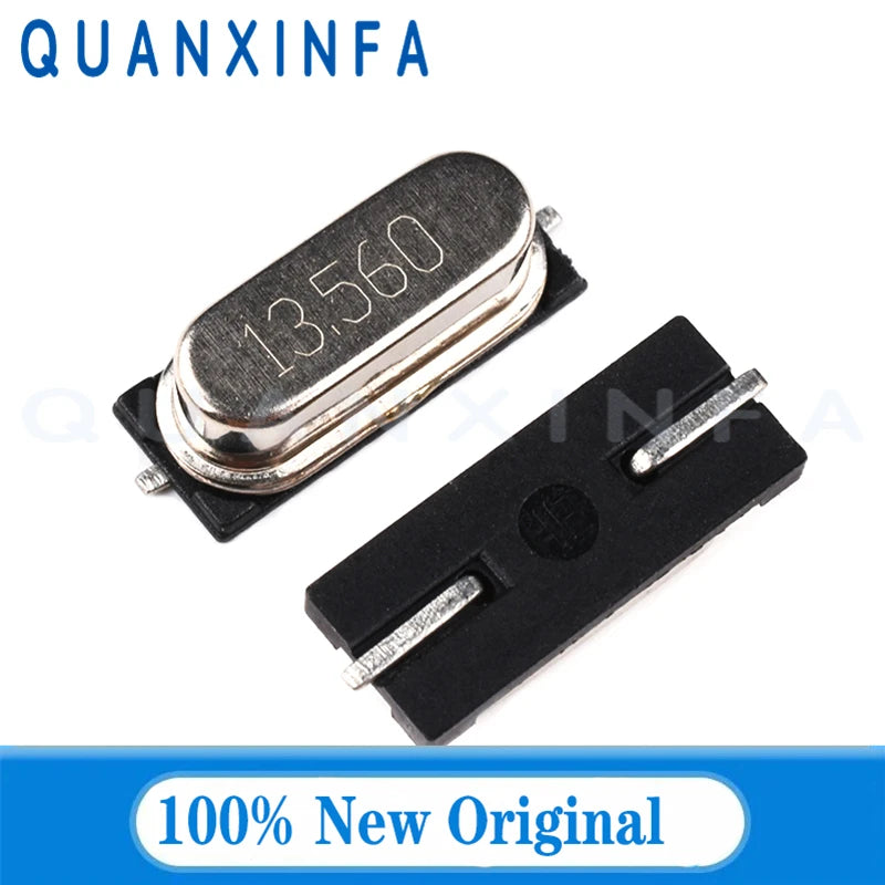 10PCS/LOT HC-49S SMD 4Mhz 6Mhz 8Mhz 12Mhz 13.560MHZ 16Mhz 20Mhz 24Mhz Quartz crystal resonator Passive oscillator