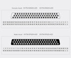 ENMG Direct Insertion 8A 300V DB9 Serial Terminal Block 9 pole 15db25 37 44 50 78 pin male female terminal block rail type D-SUB
