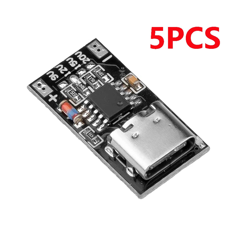 5PCS PD/QC/AFC TYPE-C Decoy Board USB Boost Module PD3.0 2.0 PPS/QC4 + FCP AFC Type-c Trigger Polling Detector Power Fast Charge