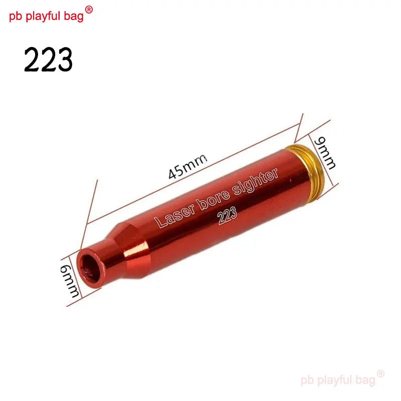 PB Playful Bag Outdoor Sports Infrared Calibrator 223REM 7mm 9mm 303BR 2MW Laser Sight Red Dot Tactical Toy Accessories QG381