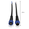 M15 Industrial Aviation LED Power Cord 2Pin 3Pin 4pin 5pin Waterproof Male Female Plug Connector AC/DC Automobile Plug-in IP67