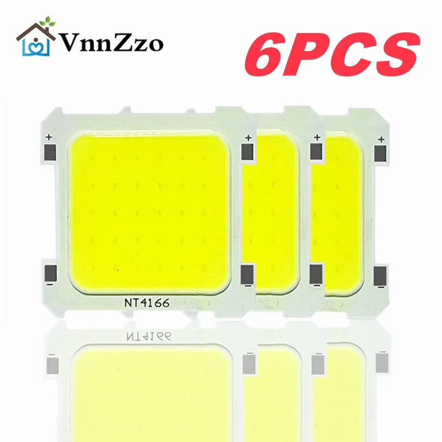 LED COB CHIP for USB Portable Mini Keychain Camping Light Pocket Flashlight Outdoor DC 2.8-3.2V Max 5-15W 500-1500lm 6pcs