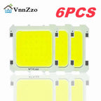 LED COB CHIP for USB Portable Mini Keychain Camping Light Pocket Flashlight Outdoor DC 2.8-3.2V Max 5-15W 500-1500lm 6pcs