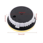 E1PC 3 in 1 Thermometer Hygrometer Barometer Wall Mount Embedded 72mm Lightweight