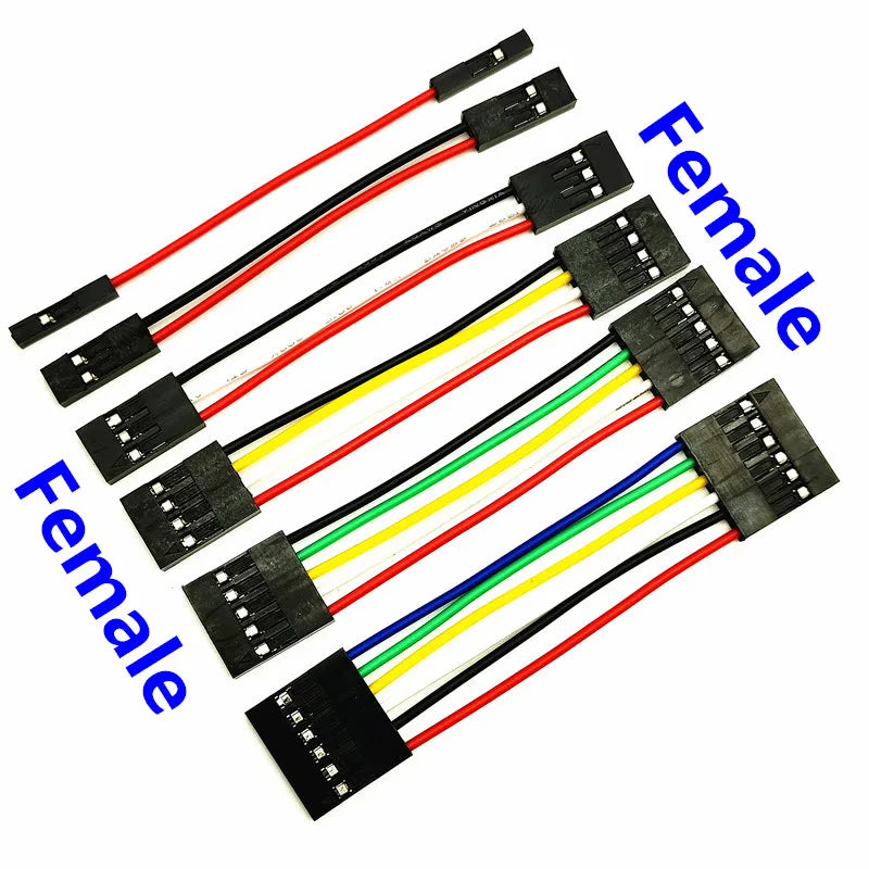 10pcs 5cm Breadboard Dupont Cable For Arduino Line 2.54mm Male Female Dupont Jumper Wire 26AWG Cable DIY Electronic Connector