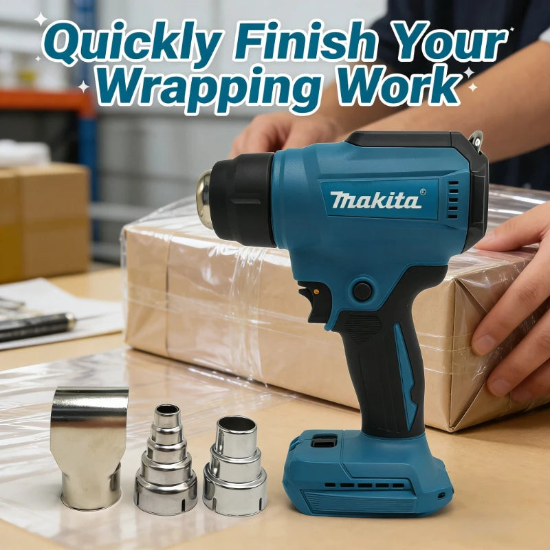 Makita 550°C Temperature Control Heat Gun 18V Cordless Handheld Hot Air Gun With LED Display Soldering Thermal Blower New、