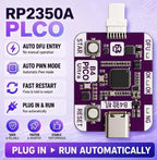 (In Stock) Raspberry Pi Pico 2 RP2350 USB A C Development Board RP2350 Zero, Waveshare RP2350A USB Development Board