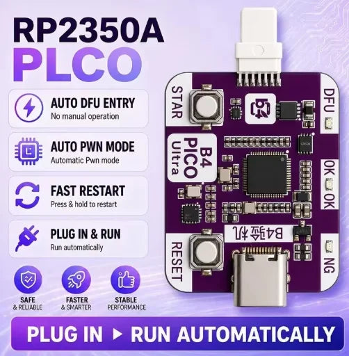 (In Stock) Raspberry Pi Pico 2 RP2350 USB A C Development Board RP2350 Zero, Waveshare RP2350A USB Development Board