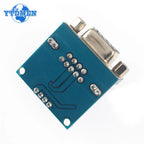1/3pcs MAX3232 Module RS232 To TTL Serial Port Converter Module Female DB9 Connector MAX232 Chip for Arduino