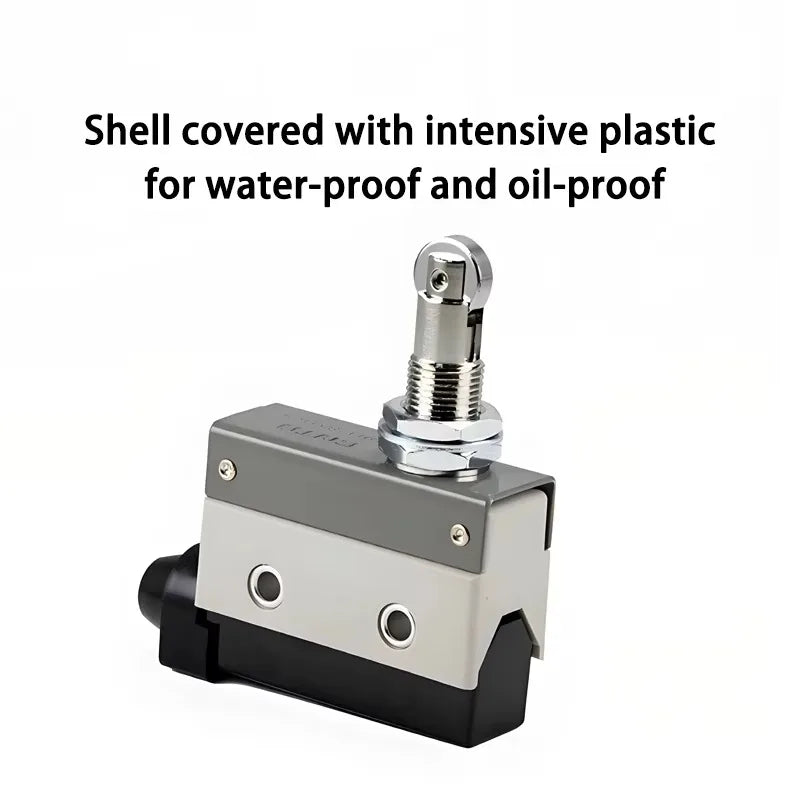 CNTD CZ-7311 IP64 Waterproof Heavy Duty Mini Horizontal Limit Switch Panel Mount Roller Plunger Self Reset 10A 380V