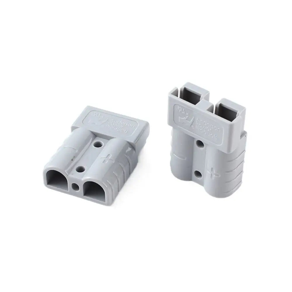 Power Connectors 50 AMP Plug Cable Terminal 600V Grey Red Quick Plug Connector Battery Power Connector