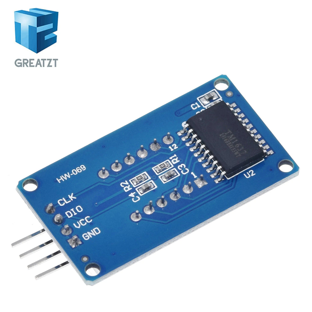 TM1637 LED Display Module For Arduino 7 Segment 4 Bits 0.36Inch Clock RED Anode Digital Tube Four Serial Driver Board Pack