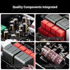 Fosi Audio V3 Stereo Power Amplifier 300W *2 TPA3255 Class D Mini Amp 2 Channel Audio Amplifier for Subwoofer Passive Bookshelf