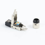 NEW 2026 2PCS RJ45 Cat8 Cat7 Cat6A Connector Shielded Toolless Modular Termination Plug 2000MHz 40G LAN Cable for 22AWG-24AWG