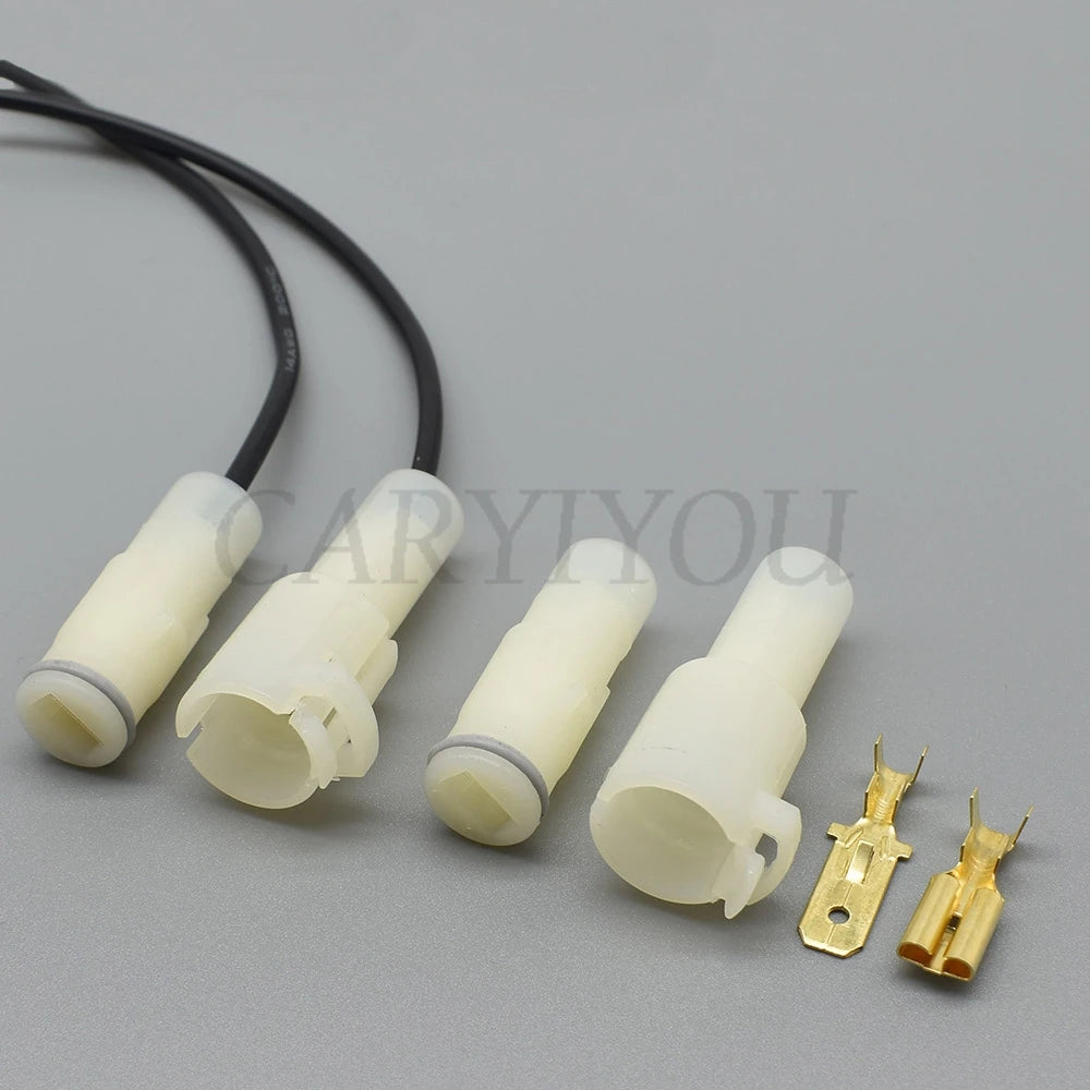 1 Set 1 Pin 7.8 MM Round White Male Female HID High Current Waterproof Auto Connector DJ7014-7.8-11 Speed Sensor Plug