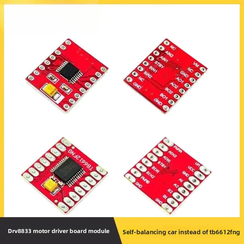 DRV8833 Dual Motor Driver Board Small Size Efficient for Robotics Self Balancing Vehicle Alternative to TB6612FNG