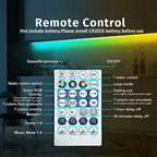WS2812B LED Strip Bluetooth Wifi Music Controller Kit Individually Addressable Smart RGB LED Tape 30/60/74/96/144Leds/m USB DC5V