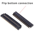 5PCS FFC/FPC 0.3mm pitch socket connector flip cover bottom connection 11/13/15/17/21/23/25/27/29/31/33/35/39/41/45/51/61/71P