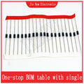 20PCS SB120 SB130 SB140 SB150 SB160 SB180 SB1100 SB1200 SB240 SB260  SB2100 SB2200 DIP Schottky Rectifiers
