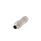 5/10/20 Pcs M12 4/5/6/8/12/17 Pin Shielded Sensor Connector Male Female Metal Assembly Aviation Plug