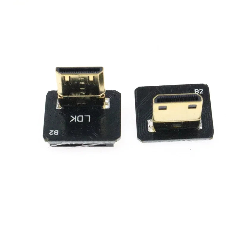 Anti-interference Ribbon FPV HDMI-Compatible Connector Flexible Flat Cable Raspberry Pi 4 Micro Mini HDMI-compatible