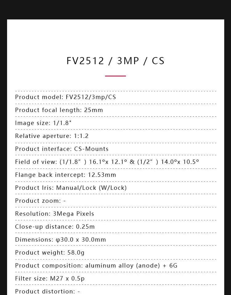 Raspberry Pi High Quality HQ Camera Module 12.3MP IMX477 sensor support for C- and CS-mount lenses
