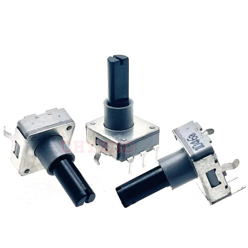 1PCS EC16 Encoder For Rotary Washing Machine Knob 12 Oositioning 12 Pulse Point Shaft Length 20mm Half Shaft