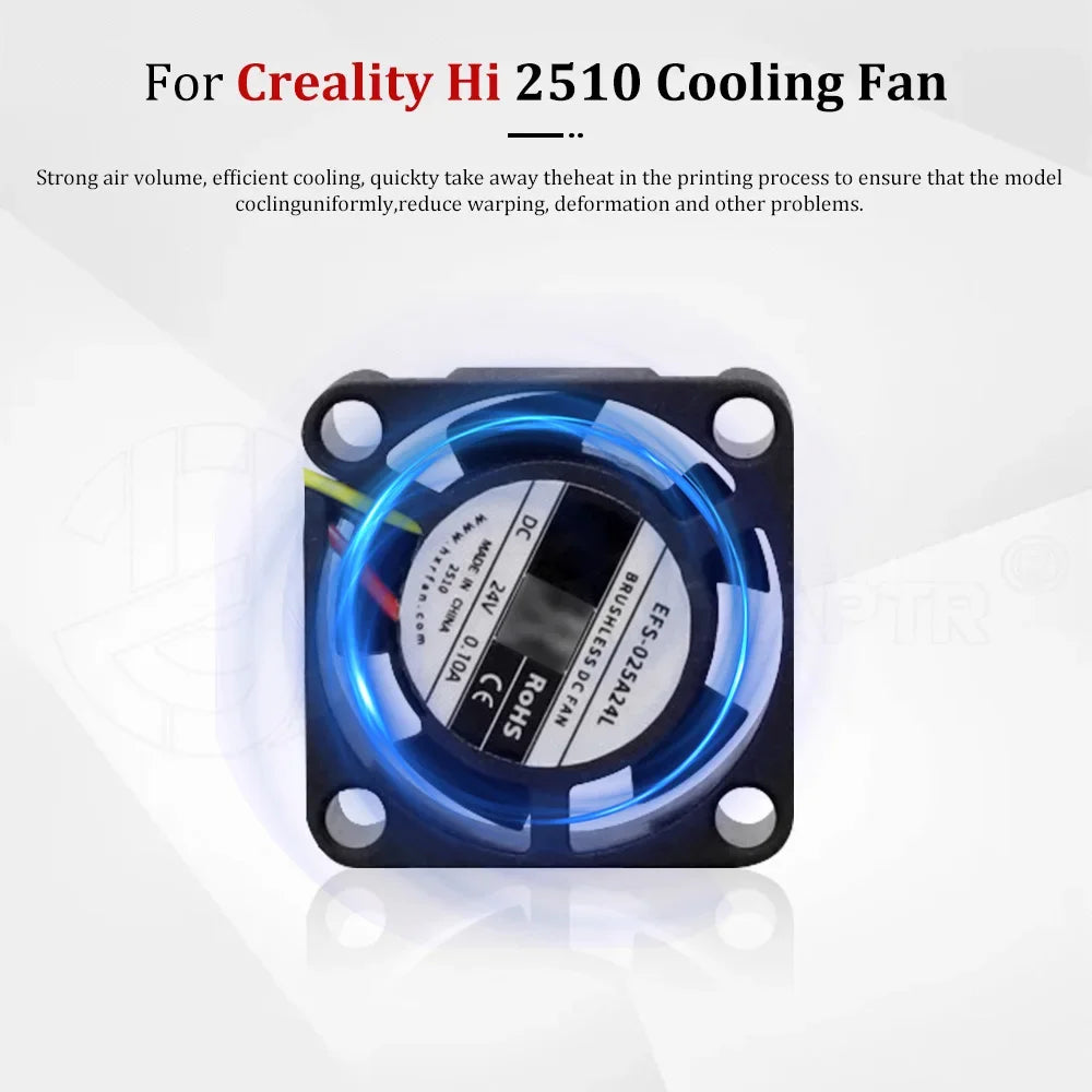 Fan For Creality Hi 2510 Cooling Fan 5015 Blower Fan DC24V Hotend Throat Auxiliary Cooling 3d Printer Accesoires