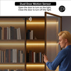 DC12-24V Sensor Switch Penetrable Touch/Hand Sweep/PIR Motion & Dual Door Sensor for Cabinet LED Lighting Control