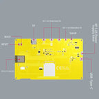 ESP32-S3 7" Smart Display Screen 7.0 inch RGB LCD TFT Module Capacitive Touch Screen8M PSRAM 16M Flash ESP32-8048S070C
