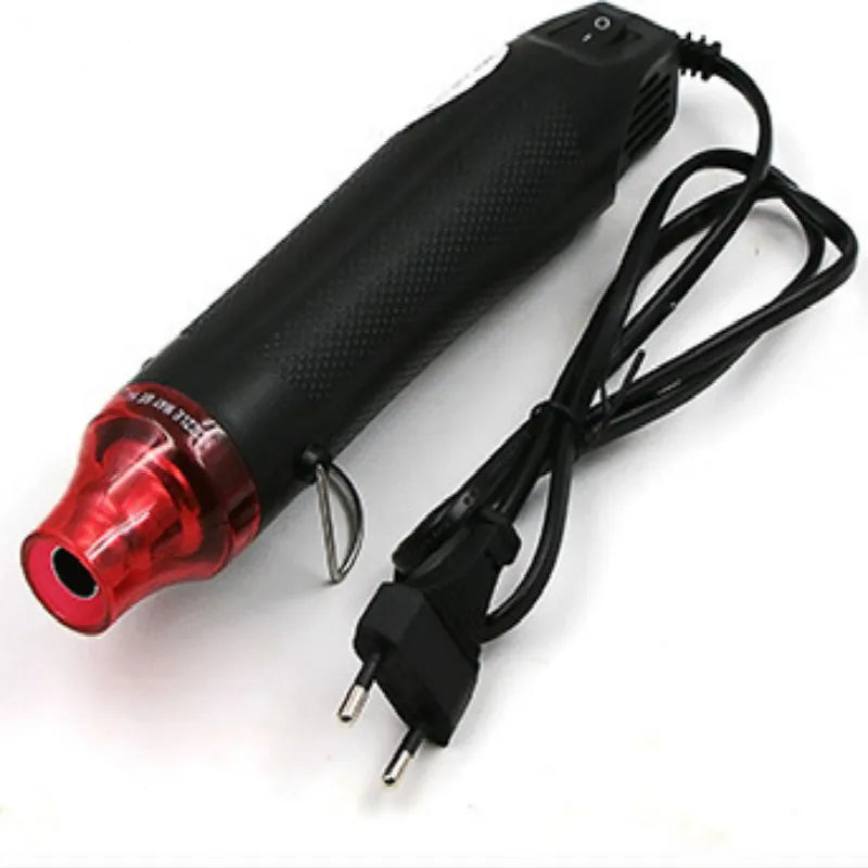 220V Hot Air Gun DIY Embossing Drying Paint Plastic Welding Tool 300W Soft Ceramic Raised Powder Relief Powder Hand Tool
