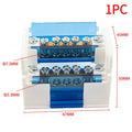 1PC Din Rail Terminal Block WKH207 Power Distribution Box Modular Connection Block.