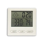 LCD Digital Clock Thermometer Hygrometer Sensor Gauge Weather Station Digital Home Indoor Temperature Humidity Meter Desk Clock