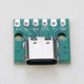 1PC Type C USB 3.1 Female Base 16p Test Board to 6p DIP Plug Type-C Female Test Board PCB Connector With Pin