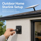 US For Starlink Gen3 Pass Through Wall Socket RJ45 Cat6 Ethernet 8P8C Female to Female IP68 Waterproof Bulkhead Panel Socket