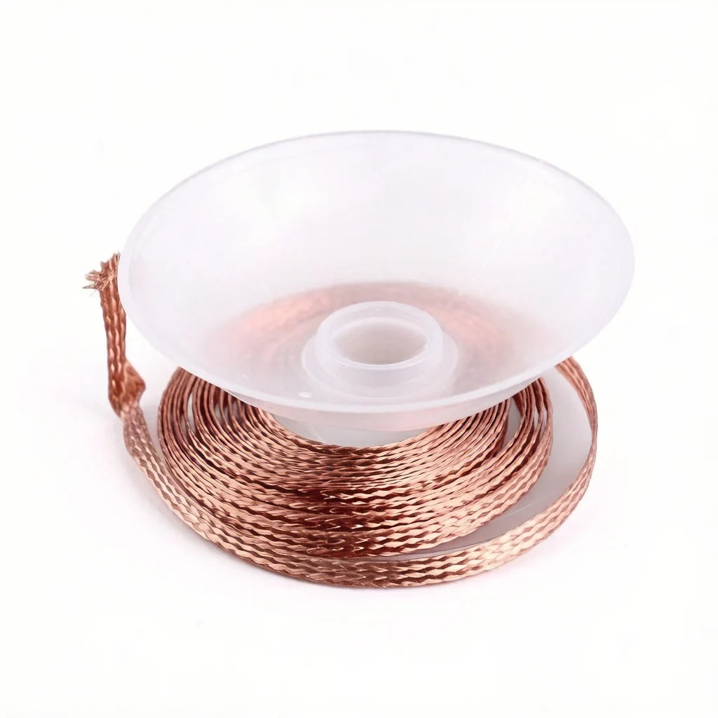 3pcs 1.5M Width 1.0mm 2.0mm 3.0mm 4.0mm  Welding Wires Desoldering Braid Solder Remover Wick Wire Cord Flux BGA Repair Tool