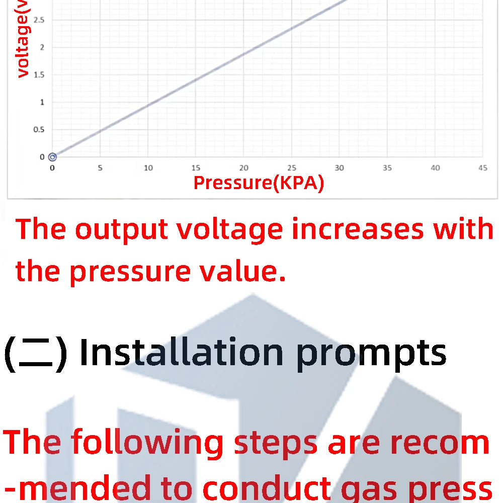 XGZP040 Air Pressure Sensor Module: 0-40KPA (Air/Water Pressure, Level & Depth) – Compatible for Arduino