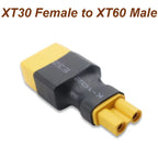 XT60 to XT30 Plug Adapter Converter Connector Male/Female for FPV Drone RC Lipo Battery Charger ESC Accessory Drone Parts DIY