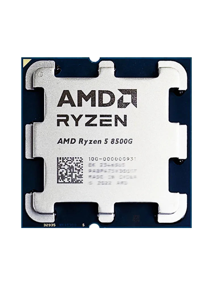 8500G AMD Ryzen 5 R5 8500G CPU Series 6-Core 3.8 GHz Socket AM5 65W AMD Radeon 760M Processor - 100-000000931 New but no fan