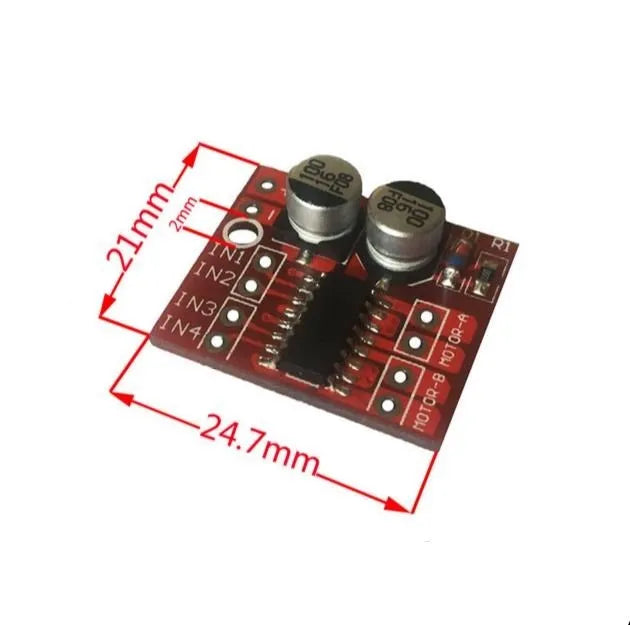2 DC motor drive module-reversing PWM-speed dual H bridge stepper Mini-victory L298N