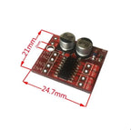 2 DC motor drive module-reversing PWM-speed dual H bridge stepper Mini-victory L298N