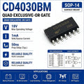 (10 pcs) CD4030BE DIP-14/CD4030BM SOP-14 CD4030 XOR Gate Quad 2-Input CMOS 3V-18V