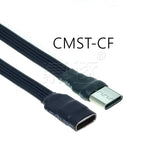 USB 2.0 Type C to Type C Extension Cable 90° Adapter FPC FPV Band Flat USB C Cable 2A 5CM-100CM