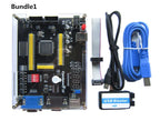 Educational DIY Kit Electronic Altera CycloneIV EP4CE10 FPGA PCB Demo Board with PS/2 UART VGA LCD Camera Network USB Blaster