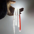 AC 220V 2835 LED Strip Light Waterproof IP67 120 LEDs Flexible Tape Lamp with IC Home Lighting White 0.5m 1m 2m 5m 10m 20m 50m