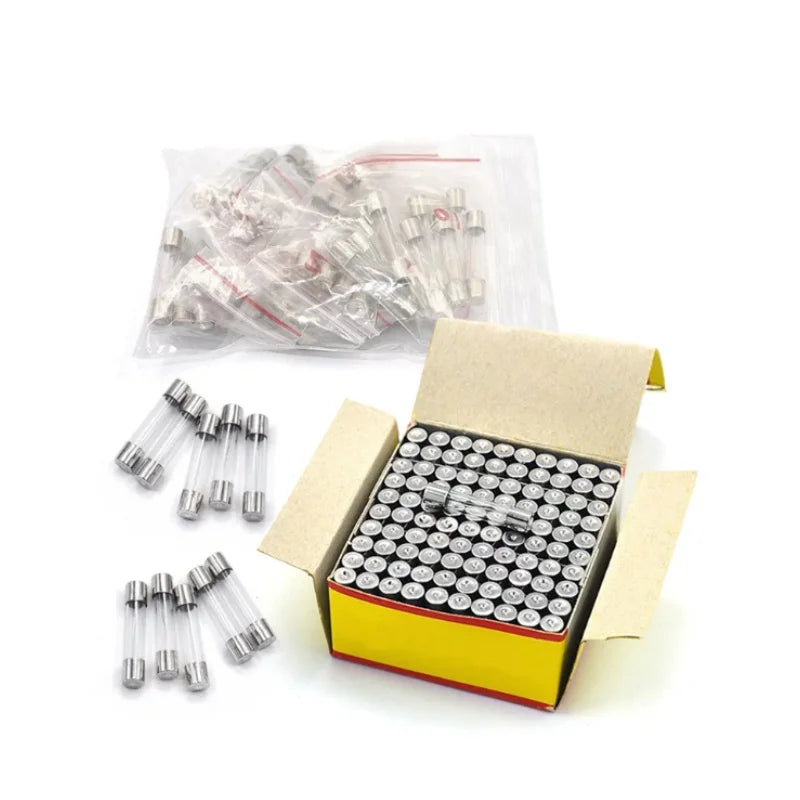 5*20 6*30 Glass Fuse Fast Fuse 250V 0.1A 0.2A 0.5A 1A 2A 3A 3.15A 4A 5A 6A 7A 8A 10A 12A 15A 20A 30A Quick Blow 5x20mm 6x30mm