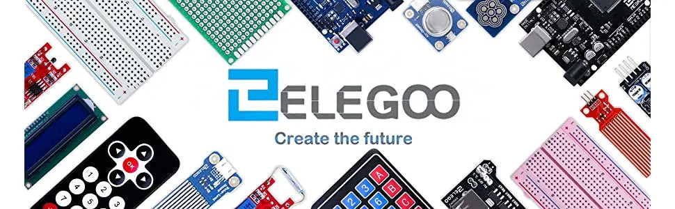 ELEGOO UNO R3 Project Most Complete Starter Kit with Tutorial Compatible with Arduino IDE (63 Items) DIY Electronic Kit